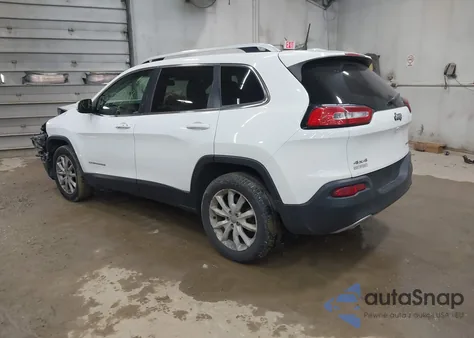 2016 Jeep Cherokee Limited z USA, uszkodzony, nr VIN 1C4PJMDB2GW194648